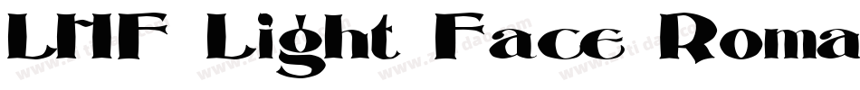 LHF Light Face Roman字体转换